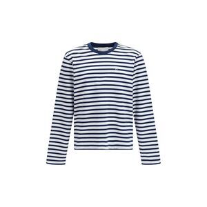 Ami Paris Women Ami De Coeur Marinière Long-Sleeve T-Shirt